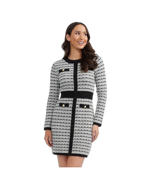 Women's Boucle Sweater Dress