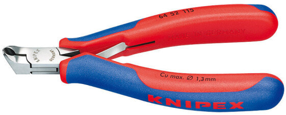 KNIPEX 64 52 115 - End-cutting pliers - Steel - Blue - Red - 115 mm - 69 g