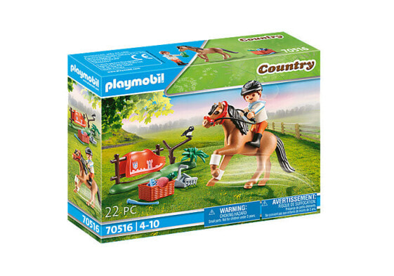 Игровой набор Playmobil Pony Connemara 70516 Collectible Country (Коллекционная страна, пони Коннемара)