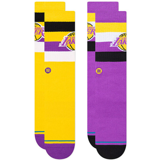 Stance x NBA 2 A555C22LKR-PUR-1 Socks