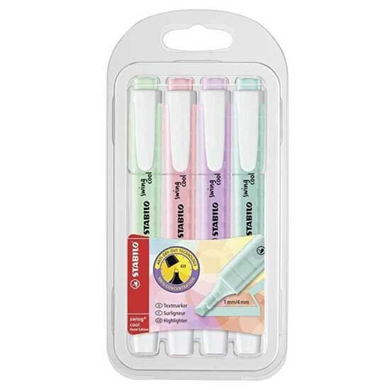 STABILO Swing cool color pastel marker pen 4 units