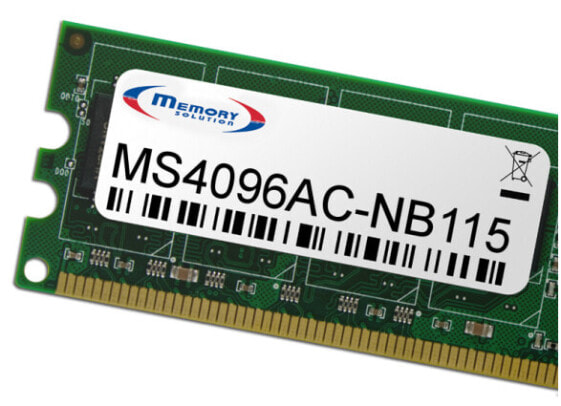 Memorysolution Memory Solution MS4096AC-NB115 - 4 GB