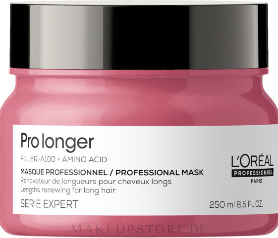 Längenerneuernde Maske für langes Haar mit Anti-Frizz-Effekt - L'Oreal Professionnel Pro Longer Lengths Renewing Masque 250 ml NEW