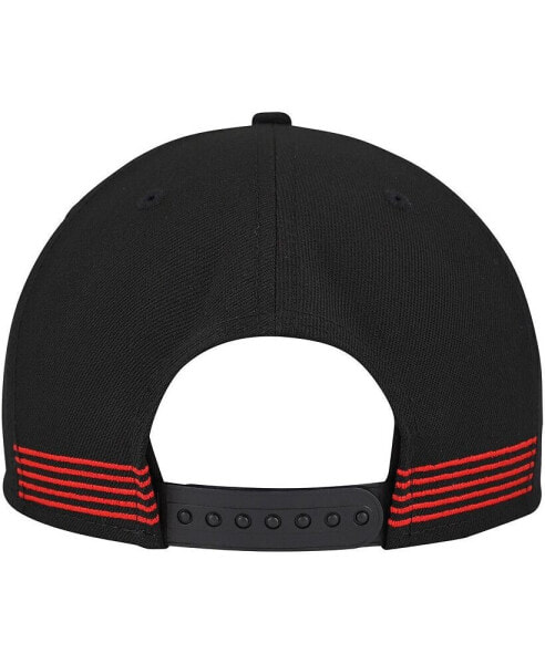 Men's Black Cincinnati Reds City Connect 9FIFTY Snapback Hat