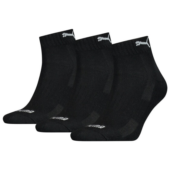 PUMA Cushioned Quarter short socks 3 pairs