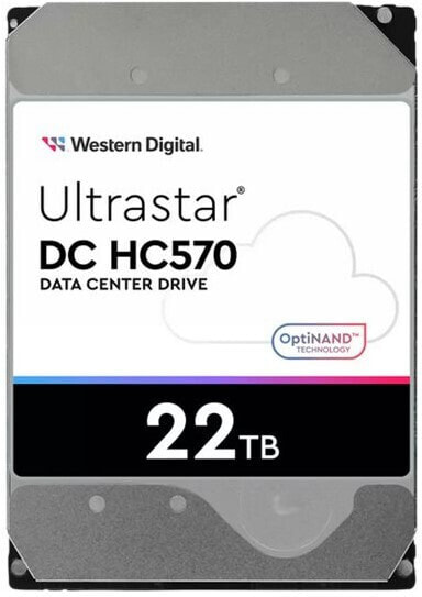 WD Ultrastar DH HC570 - 3.5" - 22000 GB - 7200 RPM