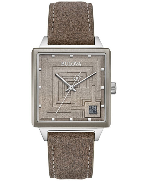 Часы Bulova Ennis Hou aupe Leather Strap