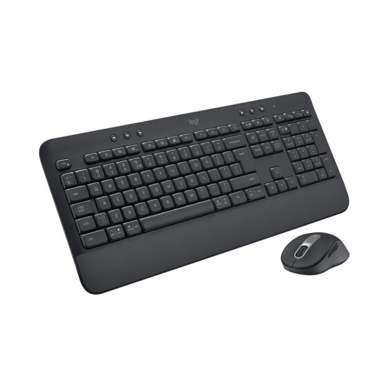 Клавиатура и беспроводная мышь Logitech MK650 Серый QWERTY