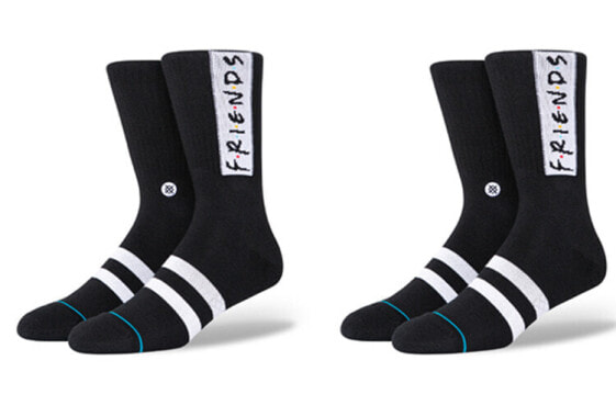 Носки Stance x Friends, чёрные, 1 пара, серия A556D20TF0