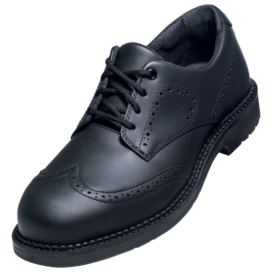 Ботинки защитные мужские Uvex 84481 - Черные - ESD - S3 - SRC - Низкие - Натуральная кожа - Текстильные - PU подошва