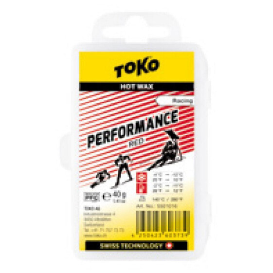 Мазь горнолыжная для гонок и тренировок TOKO Racing Performance 40 г