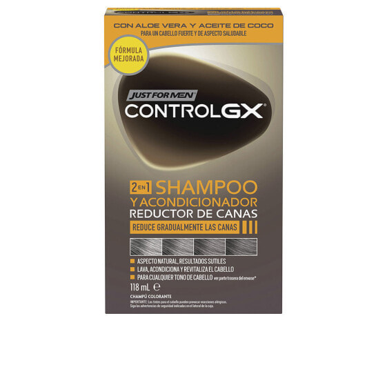 CONTROL GX champú reductor de canas con acondicionador 118 ml