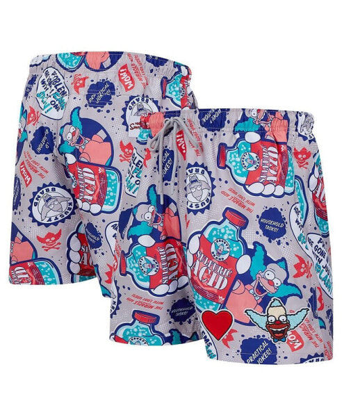 Men's Natural the Simpsons Krusty Kologne Woven Shorts