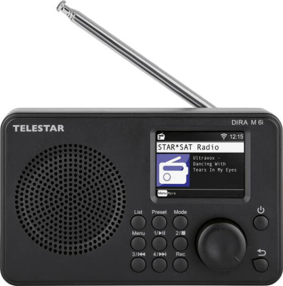 Telestar DIRA M 6i - Internet - Analog & digital - DAB+,FM - 4 W - 4.57 cm - TFT-LCD