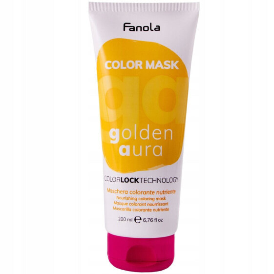 Маска с цветными пигментами Fanola 200 ml Golden Aura