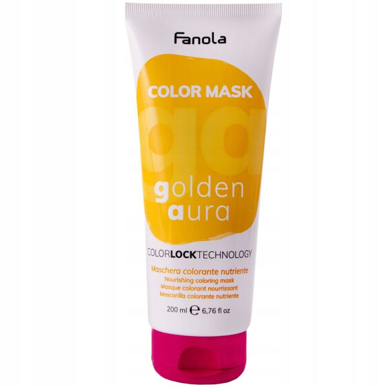 Colour pigment mask Fanola 200 ml Golden Aura