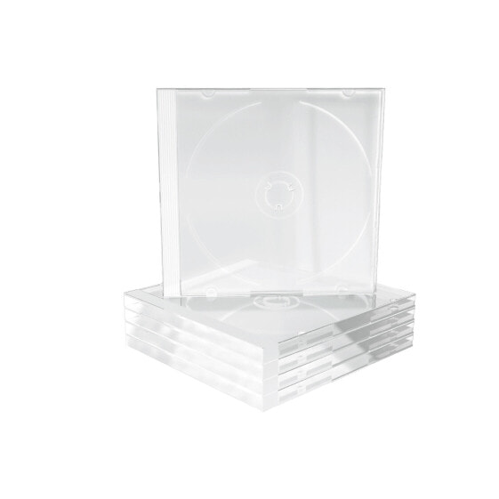 MEDIARANGE BOX24 - Jewel case - 1 discs - Transparent - Plastic - 120 mm - 140 mm
