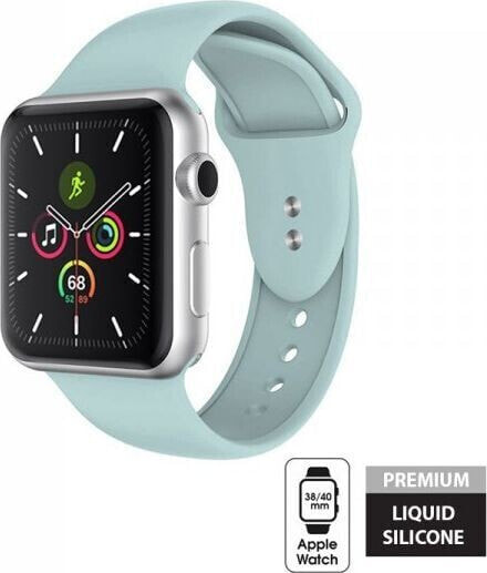 Crong Crong Liquid Band - Pasek do Apple Watch 38/40 mm (miętowy)