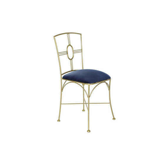 Обеденный стул DKD Home Decor Синий Позолоченный 45 x 42 x 88,5 cm