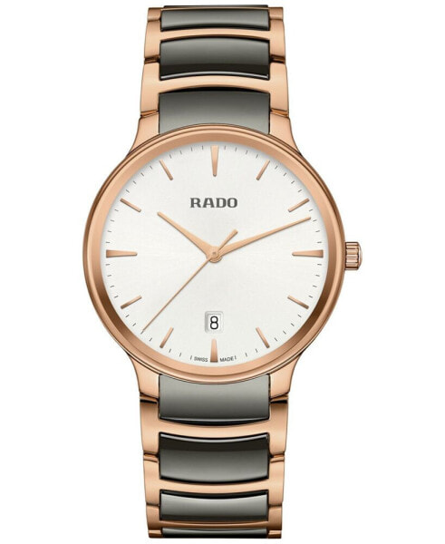 Часы Rado Swiss Centrix Gray Ceramic 40mm