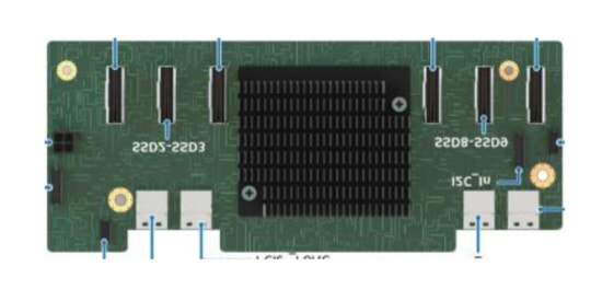 Intel 2U Midplane - Extension plate - Green - M50CYP