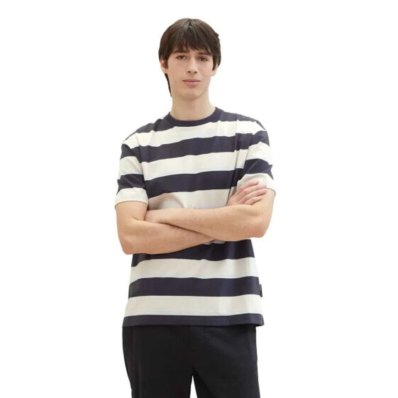 TOM TAILOR Relaxed Striped short sleeve T-shirt