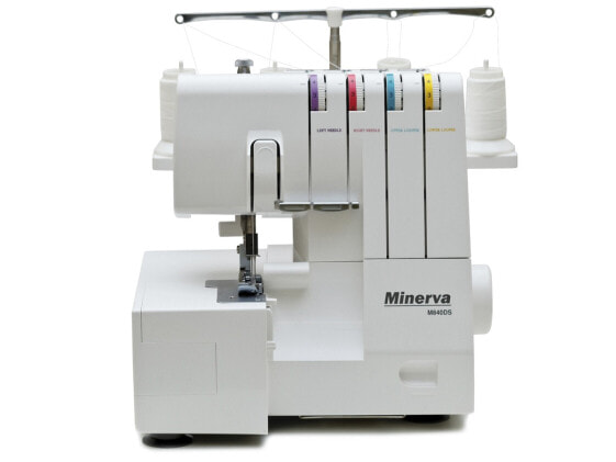 Minerva M840DS - White - Overlock sewing machine - Overlock - 1.1 - 4 mm - Rotary - 7 mm