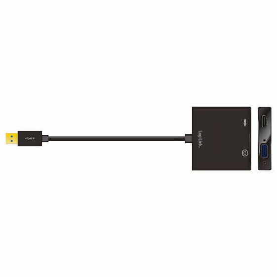 LOGILINK UA0234 USB-A To VGA/ hdmi adapter