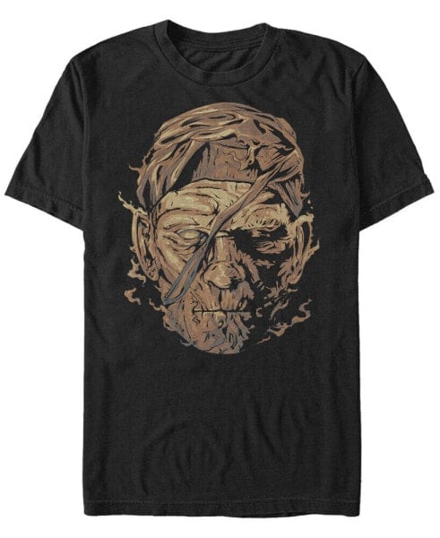 Universal Monsters Men's Mummy Big Face Short Sleeve T-Shirt