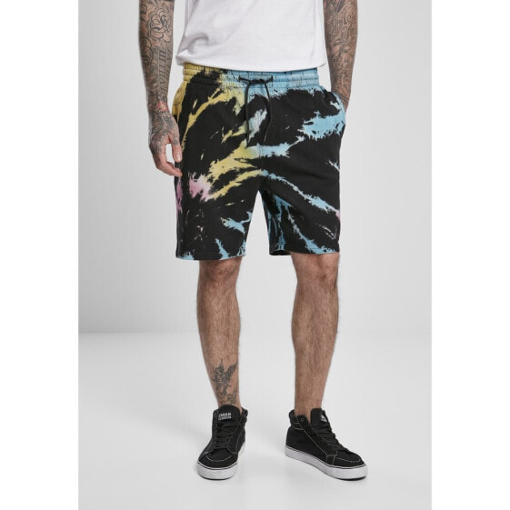 URBAN CLASSICS Tie Dye shorts