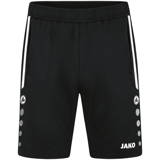 Jako Trainingsshort Allround - Zwart