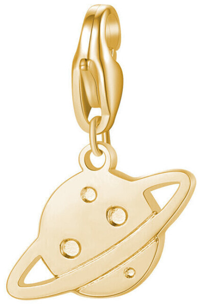 Gold-plated pendant Planeta Happy SHA362