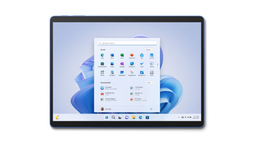 Планшет Microsoft Surface QI9-00038 13" 256 GB 16 GB Windows 11 Home Blue