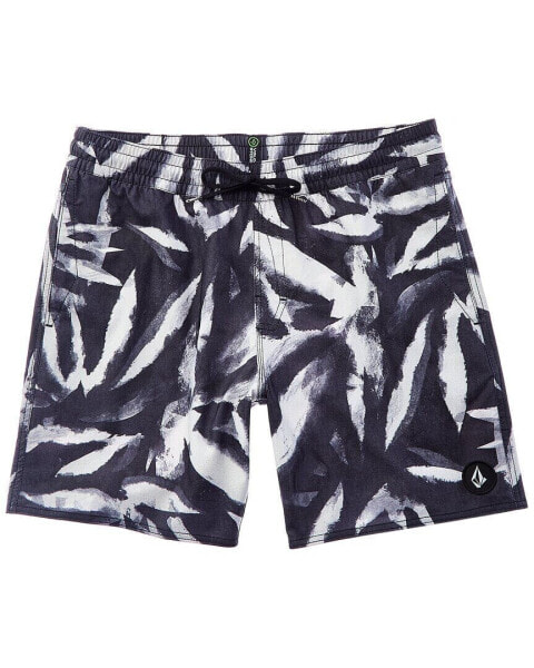 Плавки для мужчин Volcom Echo Leaf Stoney Swim Trunk черные размер L