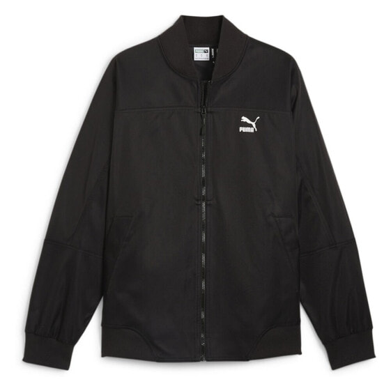 Куртка спортивная PUMA SELECT Classics Seasonal Bomber - Оверсайз с технологией WindCell, 100% полиэстер