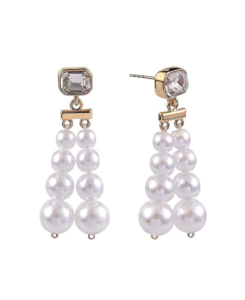 Pearl Linear Earrings