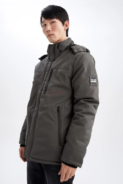 Куртка Defacto Windproof Hooded Coat
