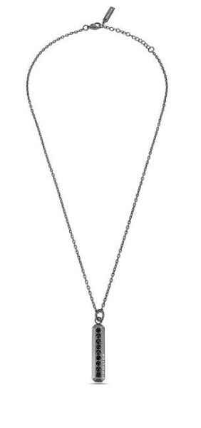 Stylový pánský náhrdelník s krystaly Mix PEAGN0033102