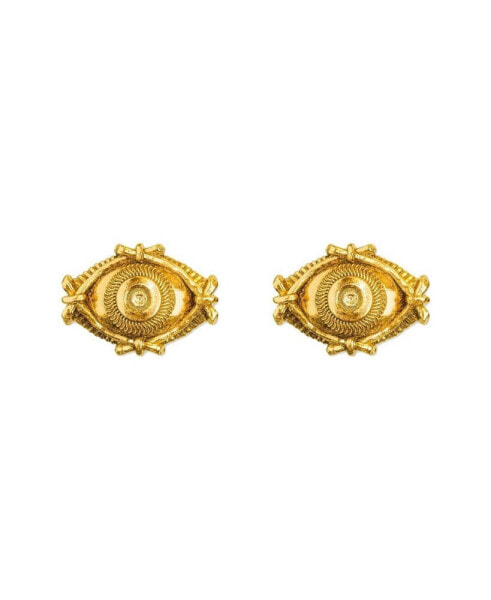 Eye Studs Gold