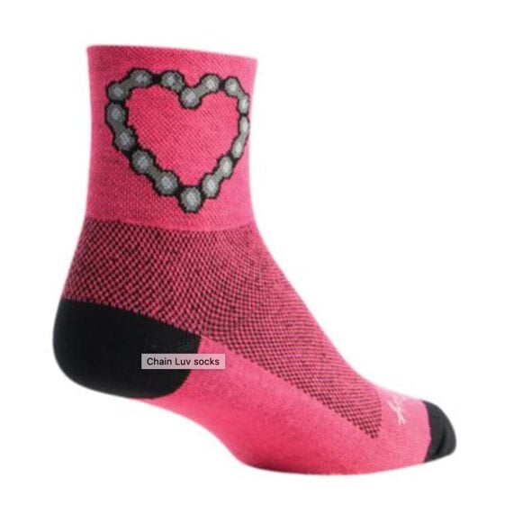 SOCKGUY Crew 6´´ Chain Luv socks