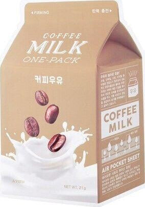 Маска упругости для лица APIEU Milk One-pack Coffee 20 г