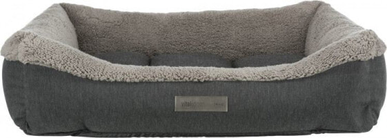 Лежак для собак и кошек TRIXIE Bendson Vital, ортопедическое, 90x60см, темно-серый/светло-серый