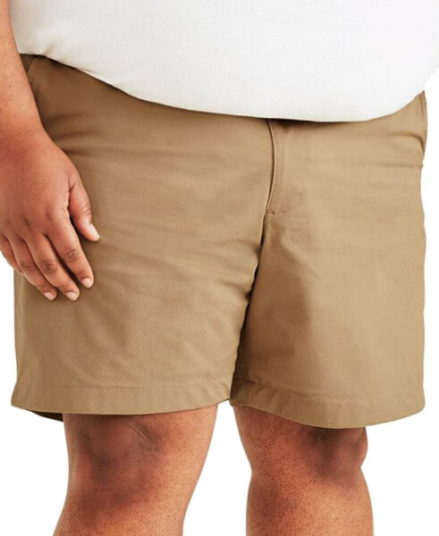 Men's Big & Tall Ultimate Supreme Flex Stretch Solid 9" Shorts