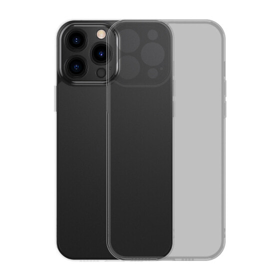 Чехол для смартфона Baseus с жестким корпусом и гелевой рамкой, черный, iPhone 13 Pro Max