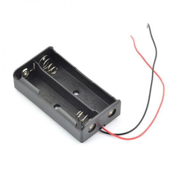 Cell holder for 2x 18650 - serial connection