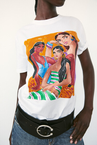 GIRLS’ PRINTED T-SHIRT