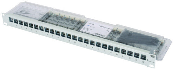 Telegärtner Karl Gärtner Telegärtner J02023A0040 - IEEE 802.3an,IEEE 802.3at - 10 Gigabit Ethernet - AMJ-S - Cat6a - Grey - 1U