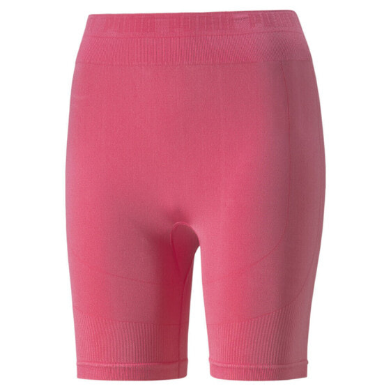 Puma Evoknit 7 Inch Short Leggings Womens Pink Athletic Casual 84839782