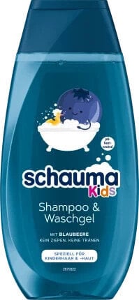 Kinder Shampoo & Waschgel Blaubeere, 250 ml