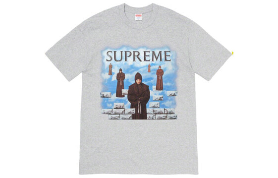 Supreme FW19 Week 1 Levitation Tee 印花短袖T恤 男女同款 灰色 / Футболка Supreme FW19 Week SUP-FW19-68